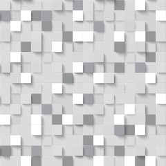 Wall Mural - abstract mosaic of squares