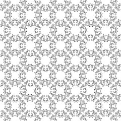 Wall Mural - seamless abstract floral pattern.