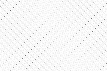 Geometric pattern with connected lines and dots. Graphic background connectivity. Modern stylish polygonal backdrop communication compounds for your design. Lines plexus. Vector illustration.