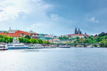 Poster - Prague in a summer day, Czech Republic