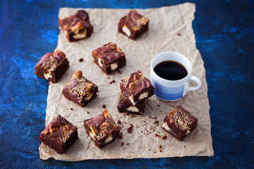 Sticker - halva brownie with tahini