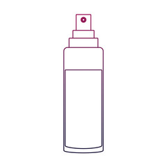 Sticker - Fragrance cosmetic bottle vector illustration graphic design