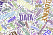 © BentChang - Data, conceptual word cloud for business, information technology or IT.