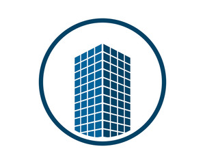 Wall Mural - building architecture icon skyscraper cityscape architecture construction image vector