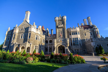 Casa Loma building in Toronto, Canada