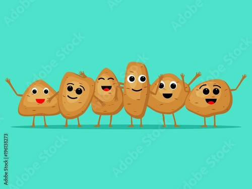 Featured image of post Cartoon Potatoes Background Four potato cartoon characters small potatoes rockstars at the movies cartoons png