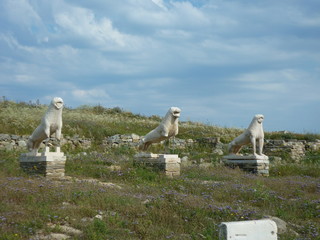 Sticker - Délos, Cyclades, Grèce