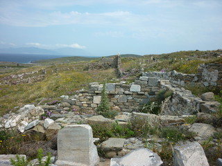 Sticker - Délos, Cyclades, Grèce