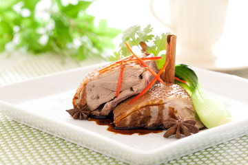 Canvas Print - Chinese roast duck