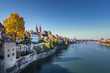 Basel von der Wettsteinbrücke...