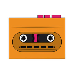 Poster - Music cassette symbol vector illustration graphic design