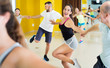 © JackF - Young men and women dancing swing