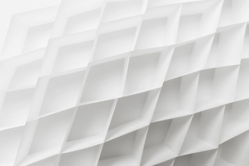 Geometric composition for white abstract background.