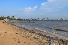 Chowpatty Beach Mumbai India