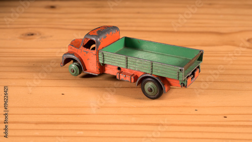 old steel toy trucks