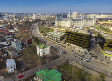 Iasi City In Moldavia, Romania. Aerial View