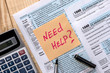 © RomanR - Form 1040 for - tax return
