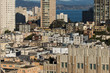 Morning view of San Francisco bay from Nob Hill