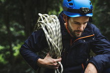 Man With Climbing Rope