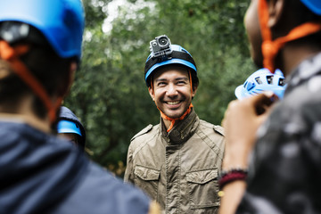 Sticker - Team building outdoor in the forest