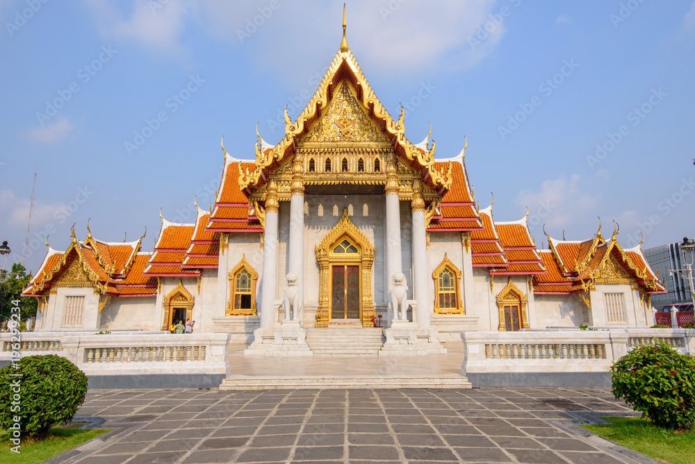 Fotografie Obraz Wat Benchamabophit Dusitwanaram Landmark - 