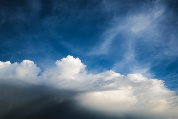 Wall Mural - Dramatic sky and cloud