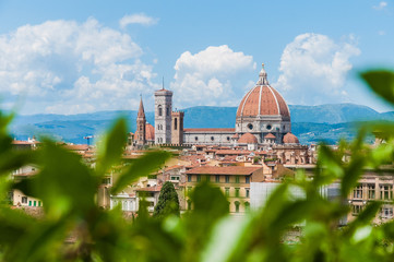 The Basilica di Santa Maria del Fiore in Florence, Italy