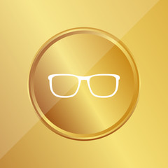 Poster - Gold Medaille - Brille