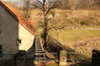 Wasserzufuhr zur alten Mühle auf dem Gelände von Kloster Dalheim