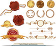© JL-art - Set of vector labels and stamps
