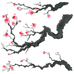 Obraz na płótnie chiny sztuka ogród roślina zen