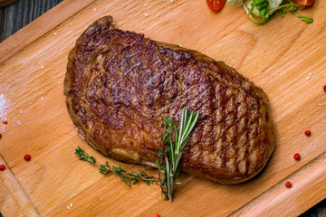 Wall Mural - juicy Striploin Steak