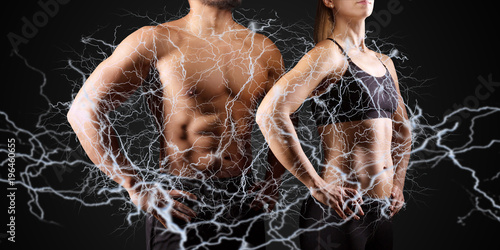 Ταπετσαρία τοιχογραφία Flash Fitness