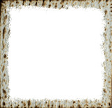 Fototapeta Lawenda - Matzah frame for pesach