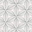 linear vector pattern, repeating abstract leaves, gray line of leaf or flower, floral. graphic clean design for fabric, event, wallpaper etc. pattern is on swatches panel.