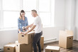 © Louis-Photo - Couple moving in house