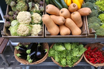 Poster - Organic vegetable shop in London