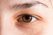 © Alessandro Grandini - Close up of brown eye of caucasian young girl