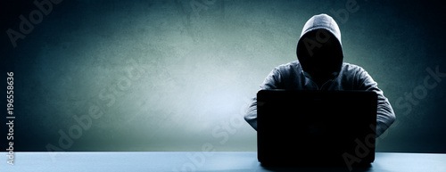 Fotomural Hacker - Cyber Kriminalität