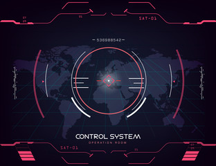 interface ui design graphic illustration hud