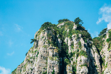 Canvas Print - Haegeumgang Island cliff in Geoje, Korea