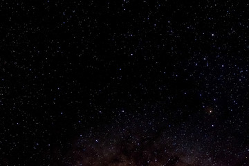 Wall Mural - stars and galaxy outer space sky night universe black starry background