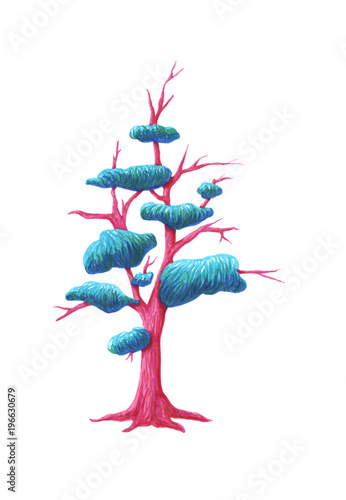 Photo Libre De Droit De Marqueur Dessiné à La Main Rose