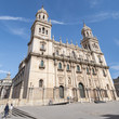 Jaen Assumption cathedral lateral view main facade, Spain