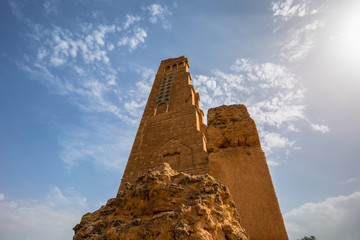 Wall Mural - Tlemcen - June 01, 2017: Ancient ruins of El Mansourah in Tlemcen, Algeria