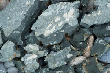 Grey rocks texture