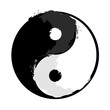 Yin and yang, grunge style