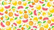 seamless pattern fruit