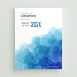 © starlineart - abstract blue business brochure annual report page design