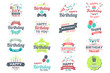 © toonsteb - Happy Birthday Vector Logo for banner